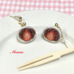 いちご大福♡ピアス