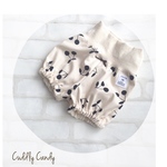 再販△ﾘﾎﾞﾝ△かぼちゃﾊﾟﾝﾂ△size80△スモーキーピンク