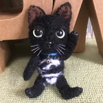 オーダーメイド　黒ネコくまくん4号♪（guranya様専用）