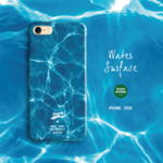 【iPhoneXS】【iPhoneXR】対応 スマホケース〈水面〉名入れ iPhone 星 スター 送料無料 メンズ