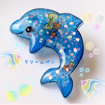 ☆再販☆イルカのブローチ