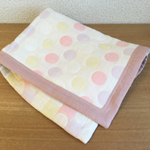   ＜new＞"""colorful　balloon”””　６重ガーゼケット 　