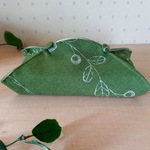 ⭐️︎箱ティッシュのカバー⭐️︎🌿リーフ  グリーン🌿