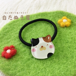 三毛猫さんのヘアゴム