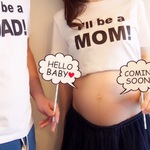 HELLO BABY／COMING SOONフォトプロップス　(マタニティフォトに♡)
