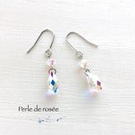 スワロドロップシンプルピアス/イヤリング