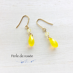 スワロドロップシンプルピアス/イヤリング