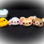 動物ヘアアクセサリー　2個セット
