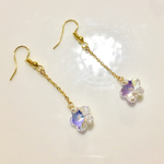 再販＊フラワースワロ♡ピアスorイヤリング