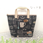 保冷バッグ☆カフェ風☆グリーン