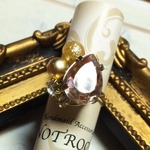 【送料無料】 クリスタルのプチビジューリング