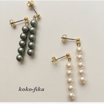 No.54 再販 ▲プチプラ▲ 小さなパールピアス＊