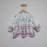 キッズ　スモックＡ(花花)