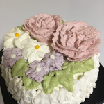 低糖質フラワーチーズケーキ