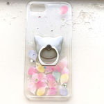 訳あり値下げ 春/花/猫 iPhone7/iPhone8 iPhoneケース/スマホケース