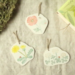 春の野の花しおりセット
