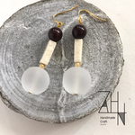 【送料無料】été marbre × mat et marron ピアス/イヤリング