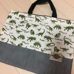 ダイナソー×ストライプのレッスンバック