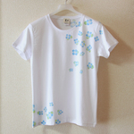 【オーダー品】オオイヌノフグリのレディースTシャツ