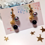 夜空イヤリング・ピアス