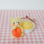 ハートのくまちゃんとメロンパン