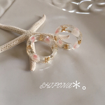 ベビーシェル＆ヒトデのレジンリング♡ 3〜13号