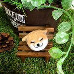 【再販】「お帰りなさい」と出迎える柴犬／羊毛フェルト