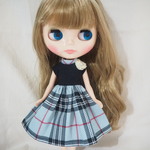 ブライス、リカちゃんサイズワンピース