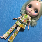 ブライス、リカちゃん用アウトフィット、イエロー