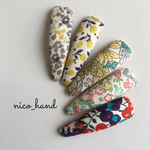 現品5本SET＊リバティ・ヘアピン・ぱっちんピン