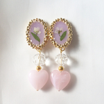 milky×gold flame pierce⑸