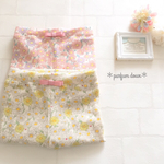 受注製作♡デイジー柄レギンス♡(70size～110sizeまで対応)