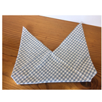 あずま袋(お弁当サイズ)ブルーチェック小