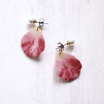 ローズの舞い[ピンクフラッシュ] 　ピアス / イヤリング
