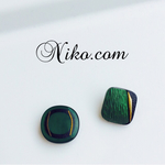Vintage botton イヤリングピアス