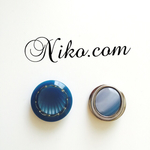 Vintage botton イヤリングピアン