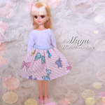 リボン柄スカート♡リカちゃん