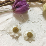 送料無料＊花かんざし 一輪ピアス