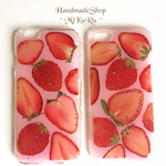 【再販】いちごみるく♥️押しフルーツスマホケース