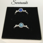   Swarovski 爽やかリング 2color