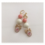 (62)ローズレジンピアス