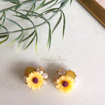 【再販】ひまわり畑♡ピアス/イヤリング