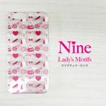 【受注生産】9つのかわいいモチーフ！！キュートなスマートフォンケース登場！！（クリアチェリー）