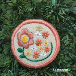 お花の刺繍ブローチ✴︎190