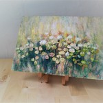 【送料無料】油絵原画　クローバー🍀