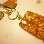 *限定*フロランタンとラメハートのバッグチャーム*20cm*
