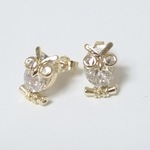フクロウ ピアス.:*:・'.:*☆ 