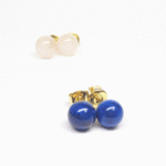 ラピスラズリのピアス（5mm)
