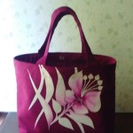 世界に一つだけ　着物帯　バック