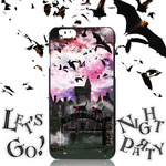 iPhone13 ケース おさんぽネコin NIGHT☆PARTY